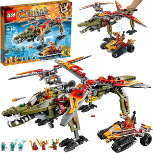 lego乐高70227气功传奇金狮蛮鳄合体救援机鳄灵王神兽拼装积木