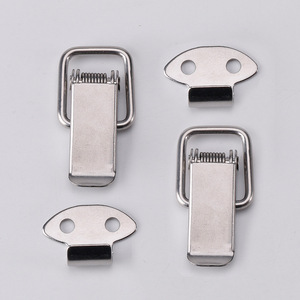 明装箱包扣吊箱扣锁扣工具箱搭扣重型扣木箱搭扣不锈钢弹簧锁扣