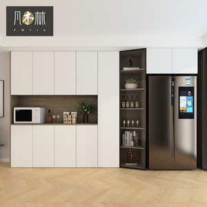 冰箱玄关柜隔断柜简约