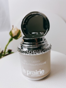 专柜小样 la prairie莱珀妮新版白鱼子精华纯皙面霜5ml亮白嫩肤