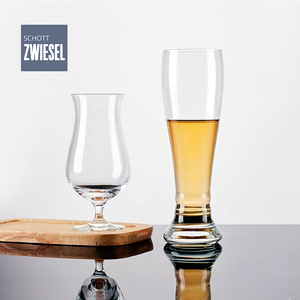 德国进口SCHOTT肖特圣维莎啤酒杯子家用水晶玻璃高脚大麦精酿酒杯