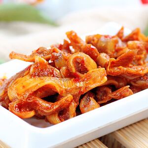 伍滋味香辣脆脆骨麻辣鱿鱼30袋整盒湖南特产休闲小零食品下酒菜