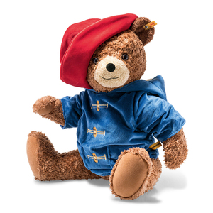 steiff德国正版进口泰迪熊帕丁顿熊正版玩偶女孩生日礼物毛绒玩具