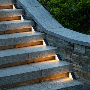 【拉达沐2282】太阳能户外灯楼梯踏步台阶灯庭院感应灯别墅脚踏灯