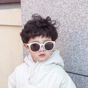 宝宝儿童男孩假发卷发短发锡纸烫帅气时尚拍照模特写真自然全头套