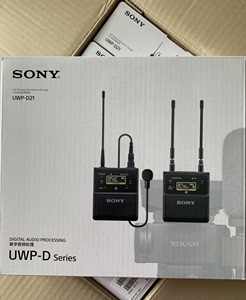 Sony/索尼 UWP-D21无线小蜜蜂领夹话筒麦克风专业录音直播采访D11