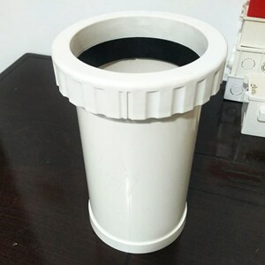 尚包邮下水管伸缩节 pvc110加长伸缩节 螺纹伸缩接 活接排水管件