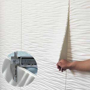 墙纸自粘3d立体墙贴吊顶天花板装饰贴纸墙裙背景墙防撞泡沫护墙贴