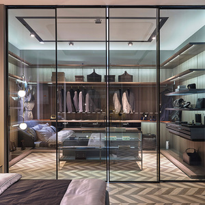 百v全屋定制 家居定制衣柜莫兰迪光影艺术质感轻奢定制卧室衣帽间