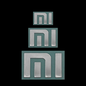 mi小米logo标志手机金属贴适用于笔记本电脑电视机显示器音箱标贴