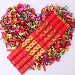 婚礼彩花筒花瓣雨