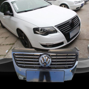 老迈腾b6改装中网