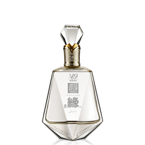 今世缘国缘v9 酱香型白酒52度100ml单瓶小酒版光瓶商务高端品鉴酒