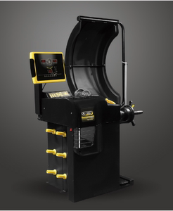 营口大力h-728大力牌全自动轮胎平衡机3d自动测量激光定点平衡机