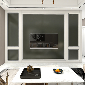 纯实木线条电视背景墙造型装饰烤漆木线条装饰条客厅吊顶四周边框