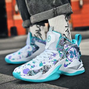 欧文6詹姆斯11科比库里7代毒液简版运动黑曼巴限量版高帮篮球鞋男