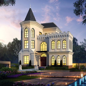 别墅设计图纸欧式豪华大气