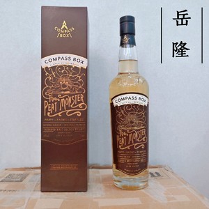 康沛勃克司 罗盘针泥煤兽混合麦芽威士忌compass box进口洋酒老版