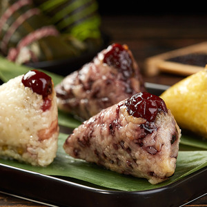 粽子礼盒甜粽豆沙蜜枣黑白糯米大黄米速冻手工包八宝粽端午节粽子