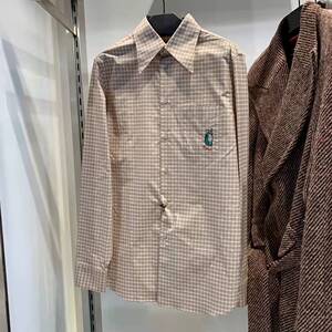 12.30意大利代购 gucci 古驰 上新男士格子衬衫