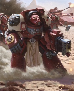 la050 星际战士 圣血天使 盲盒 终结者连长