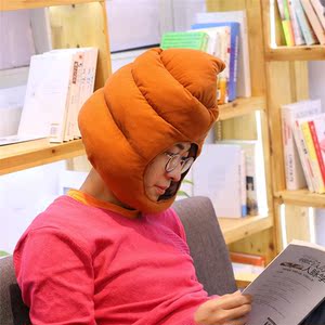 新款网红搞怪帽子保暖一坨屎帽子屎粑粑头套保暖套头帽便便头套