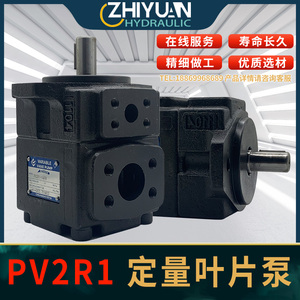 液压油泵高压叶片泵PV2R1-10-F液压站配件液压泵总成液压泵站系统