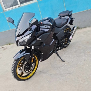 二手地平线款跑车川崎小忍者250cc公路赛双杠水冷重机车摩托车