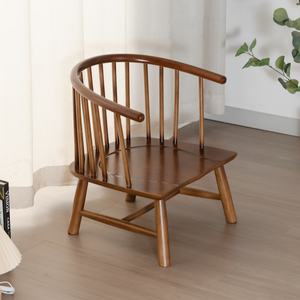 实木小椅子矮款茶椅矮椅子靠背椅大人日式喝茶哺乳椅迷你小沙发椅