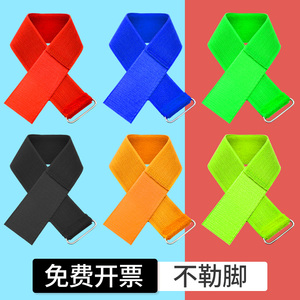 两人三足二人绑腿带十人九足三人两足绳绑腿跑2人3足多人多足游戏