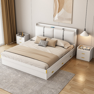 200人付款天猫千年舟e0级实木多层生态板单面免漆家具衣柜榻榻米后