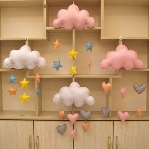 云朵幼儿园环创挂饰房间天花板小挂件走廊装饰儿童婴儿房空中吊饰