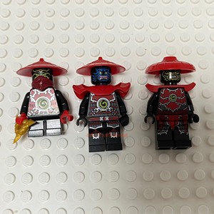 lego乐高幻影忍者人仔 njo264 njo507 njo007石头兵70589 70504