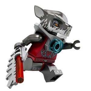 乐高lego气功传奇人仔 loc008 势力狼 长者 70004 70009约4厘米