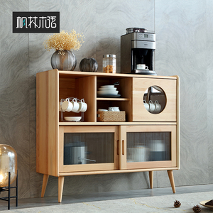 全实木餐具收纳柜