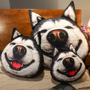 3d狗头抱车枕