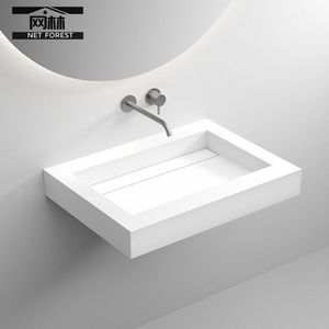 盆侧排水洗脸盆半嵌入式台上盆阳台洗手盆左右侧下水面盆3人付款288