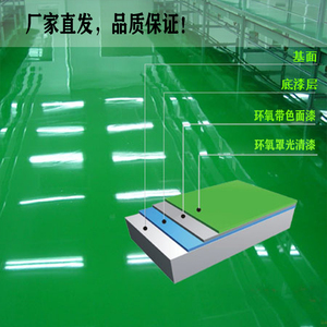 美翎 环氧树脂地坪漆 罩光清漆5l 20l 装