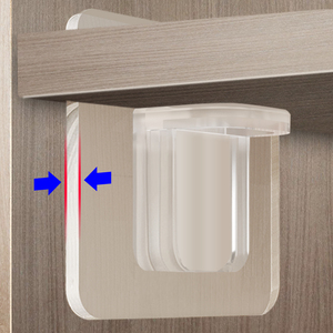 免打孔固定器万能隔板固定托衣柜分层木板层板托免钉支撑三角支架