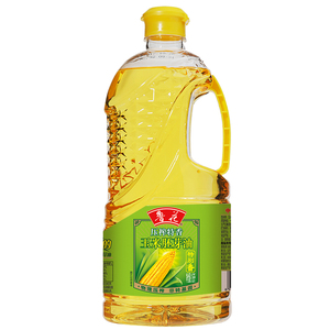 鲁花物理压榨玉米胚芽油1.6L*1非转基因 食品 食用油年货员工礼品