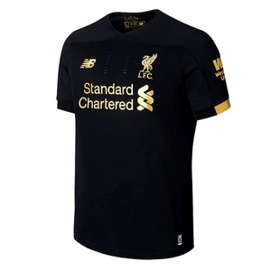 19-20利物浦黑金门将守门员足球服球衣1号阿里森正版黑色mt939003