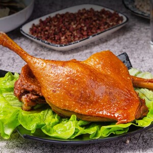 香烤鸭腿 冷冻调理半成品快餐鸭腿饭 6只 饭店半成品菜加热即食