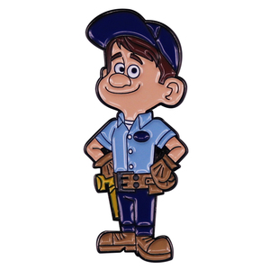 无敌破坏王阿修卡通电影游戏修复它胸针金属徽章配饰礼物