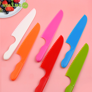 幼儿园早教专用切水果刀不易伤手玩具小刀儿童塑料切菜刀厨房