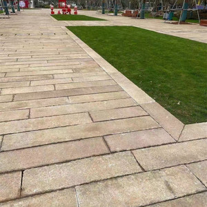 老石板旧石条庭院铺路石花岗岩仿古做旧地砖踏步台阶麻石石材天然