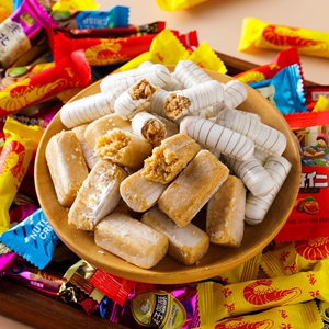 【买一送一】大虾酥糖花生酥心糖老北京风味糖果年货老式零食糖块