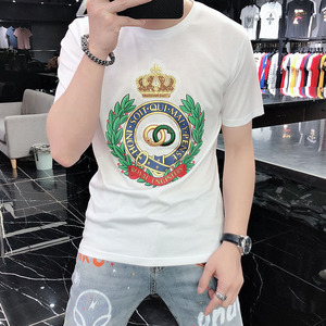 皇冠潮牌男装短袖