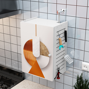 燃气表箱遮挡装饰免钉胶天然气管道遮挡装饰弱电表箱燃气表装饰画