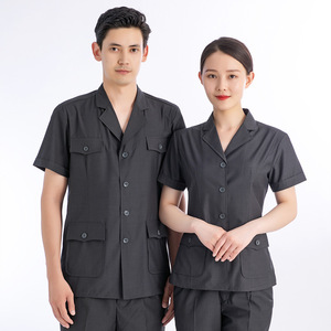 新式灰色夏季法院工作服男女法官审判员法庭书记员制服夏裤夏裙