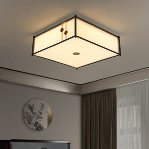 新中式书房灯铜